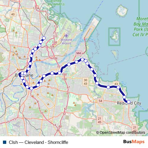 Clsh rail Line Map