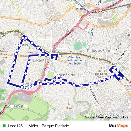 Lecd126 bus Line Map