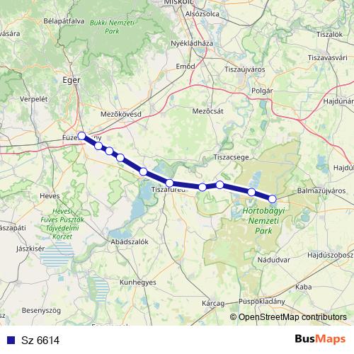Sz 6614 rail Line Map