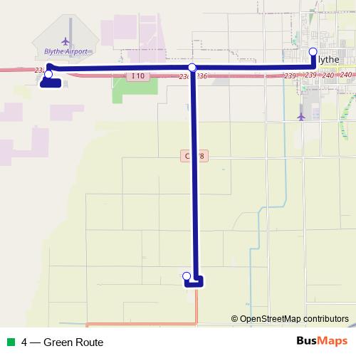 4 bus Line Map