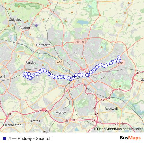 4 bus Line Map