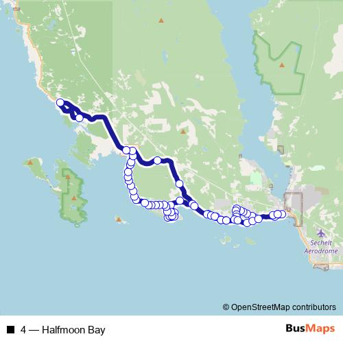 4 bus Line Map