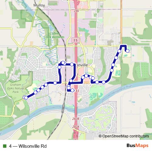 4 bus Line Map