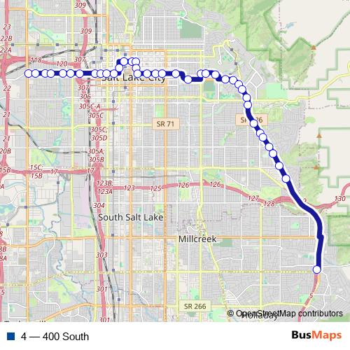 4 bus Line Map