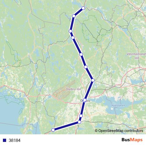 38184 rail Line Map