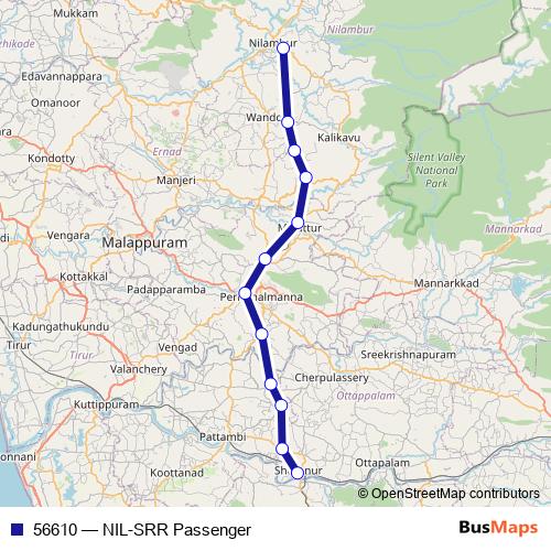 56610 rail Line Map