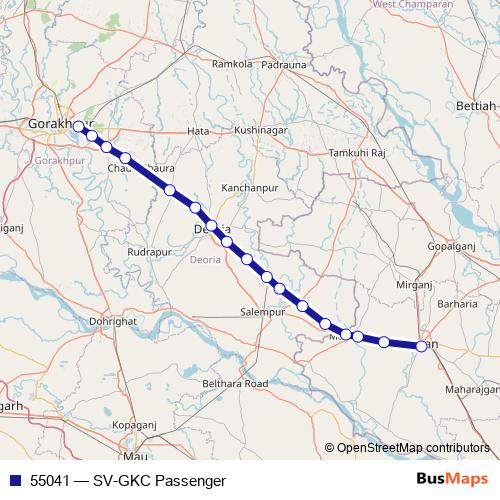55041 rail Line Map
