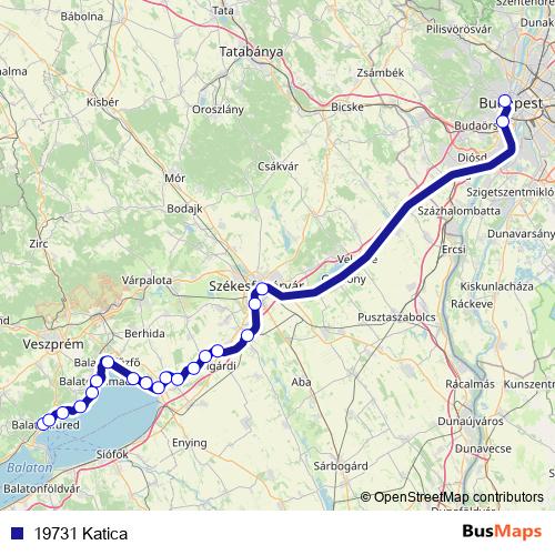 19731 Katica rail Line Map