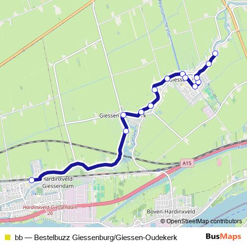 bb bus Line Map