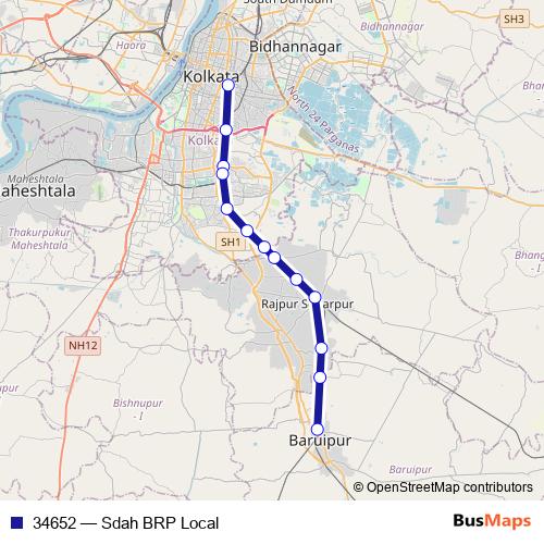 34652 rail Line Map