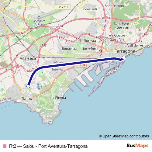 Rt2 rail Line Map