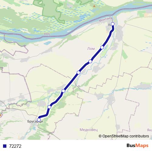 72272 rail Line Map