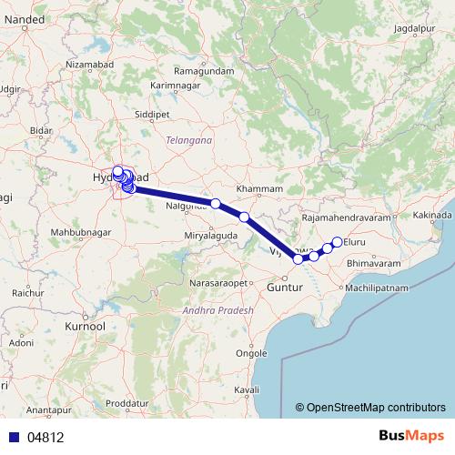 04812 bus Line Map