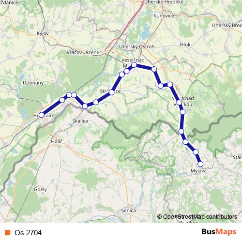 Os 2704 rail Line Map