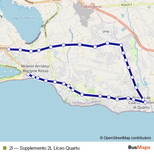 2l bus Line Map