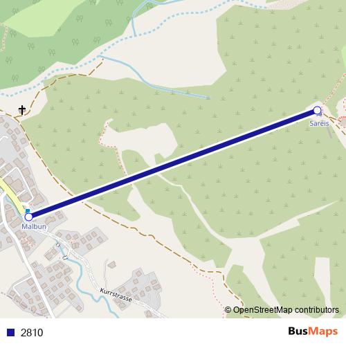 2810 cable-car Line Map