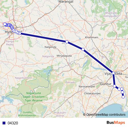04320 bus Line Map