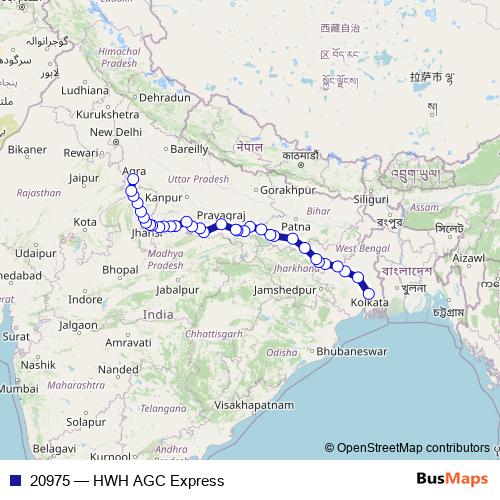 20975 rail Line Map