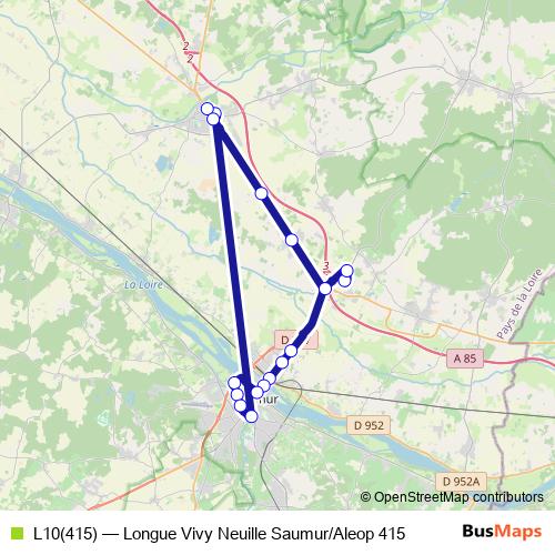 L10(415) bus Line Map