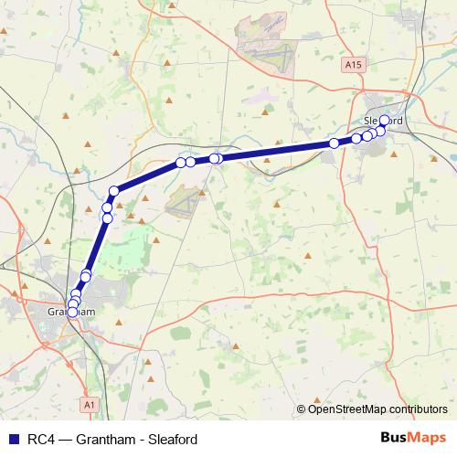 RC4 bus Line Map