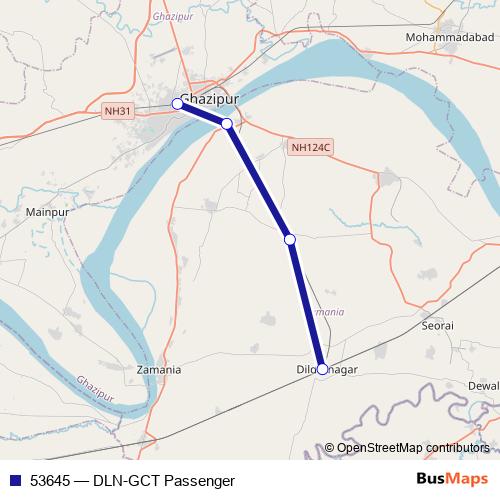 53645 rail Line Map