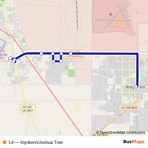 L4 bus Line Map
