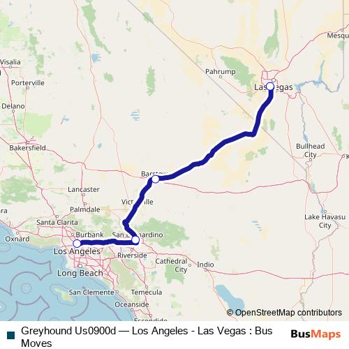 Greyhound Us0900d bus Line Map