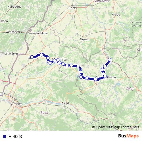R 4063 rail Line Map