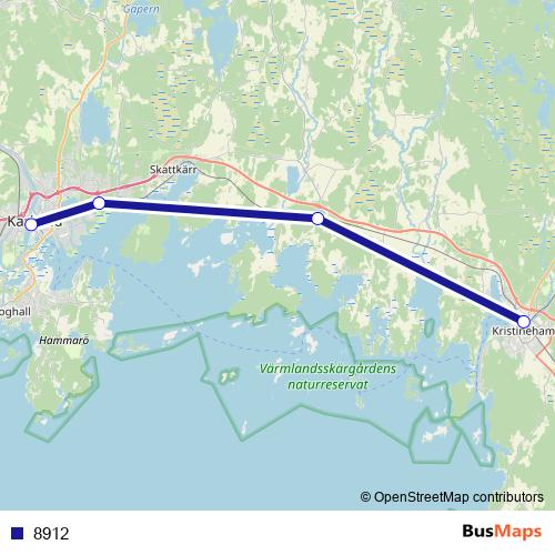 8912 rail Line Map