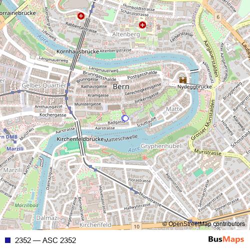 2352 funicular Line Map