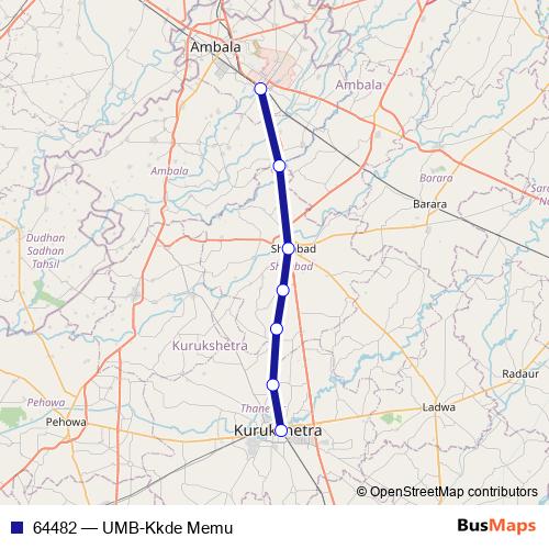 64482 rail Line Map