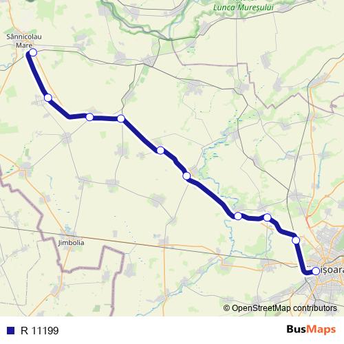 R 11199 rail Line Map