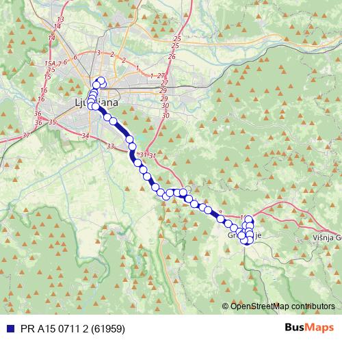 PR A15 0711 2 (61959) bus Line Map
