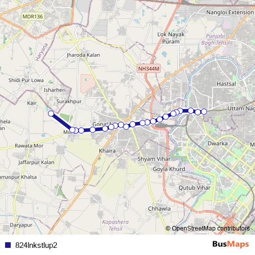 824lnkstlup2 bus Line Map
