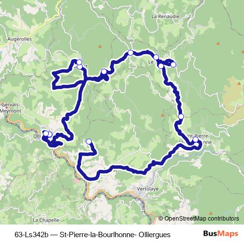 63-Ls342b bus Line Map