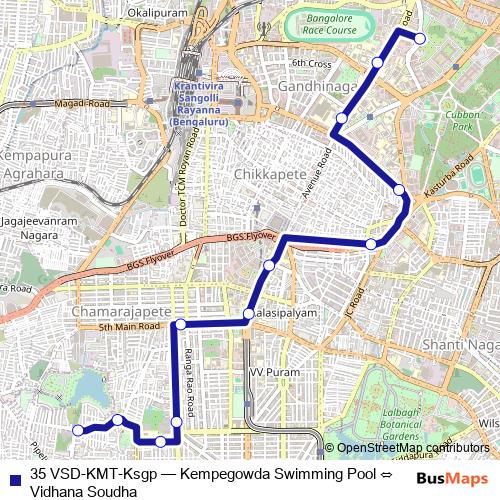 35 VSD-KMT-Ksgp bus Line Map