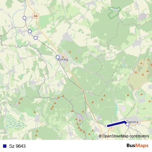 Sz 9643 rail Line Map