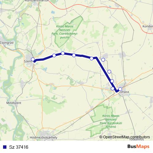 Sz 37416 rail Line Map