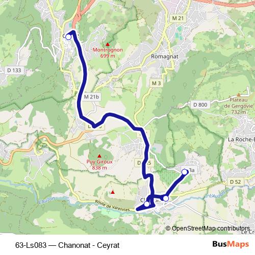 63-Ls083 bus Line Map