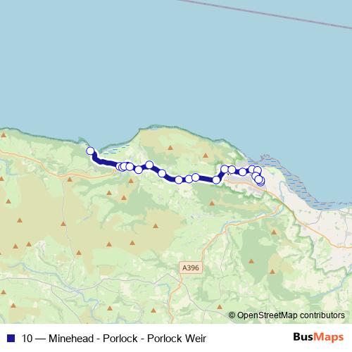 10 bus Line Map