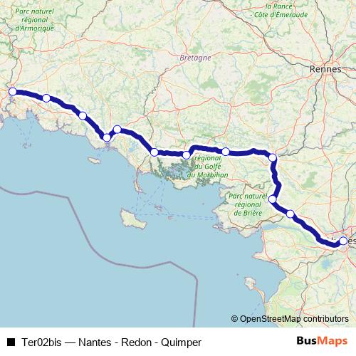 Ter02bis rail Line Map