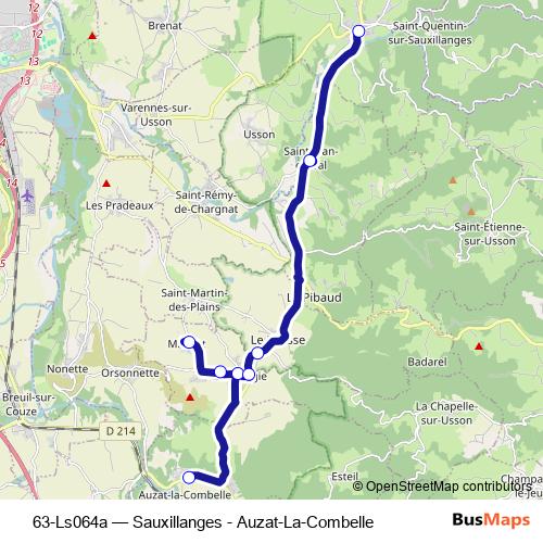 63-Ls064a bus Line Map