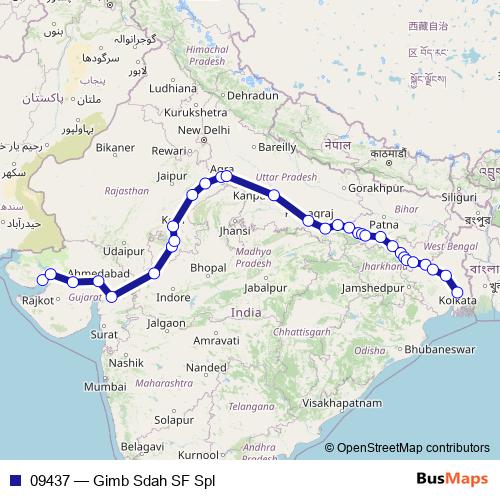 09437 rail Line Map