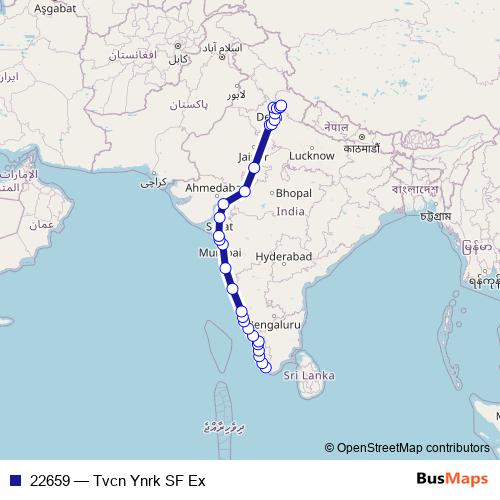 22659 rail Line Map