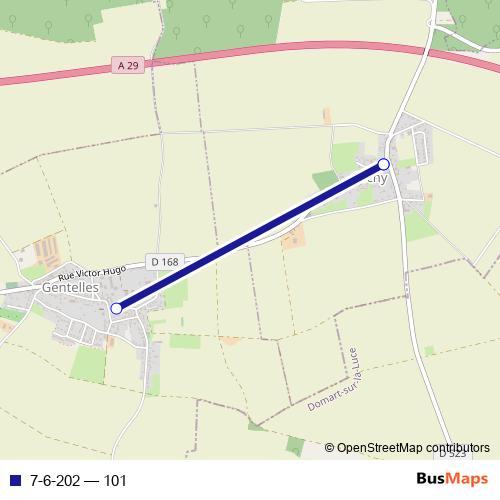 7-6-202 bus Line Map