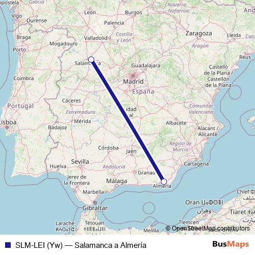 SLM-LEI (Yw) air Line Map