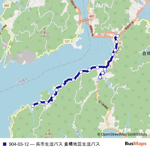 904-03-12 bus Line Map