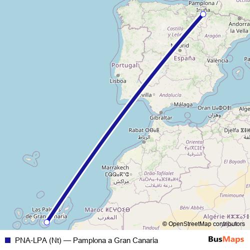 PNA-LPA (Nt) air Line Map