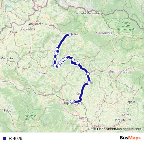R 4026 rail Line Map