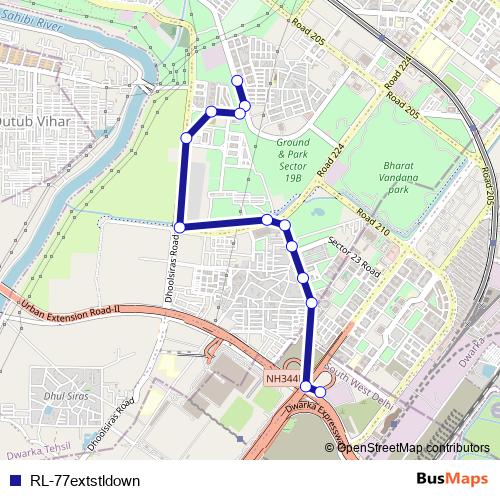 RL-77extstldown bus Line Map